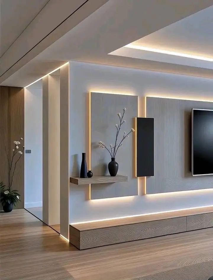 ديكور شاشات التلفاز